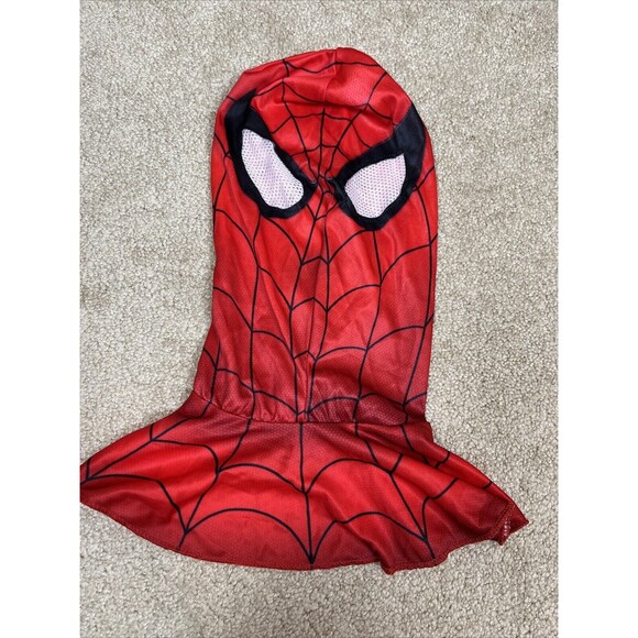 Kids HALLOWEEN PRETEND PLAY CAPES EYE MASKS SPIDERMAN ONE SIZE FITS MOST - Picture 2 of 7